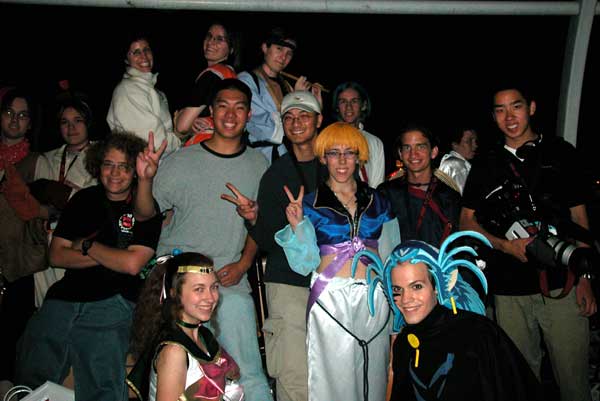 Image 5: Anime fans amidst the AC Team