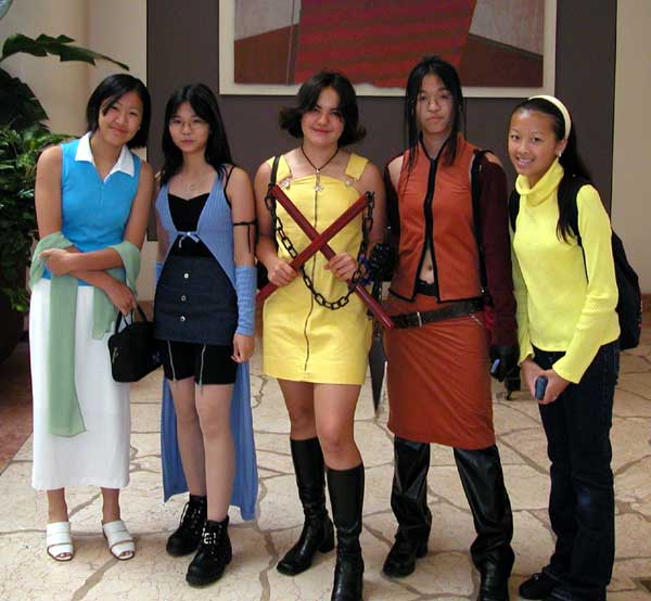 Image 8: The major females of Final Fantasy VIII