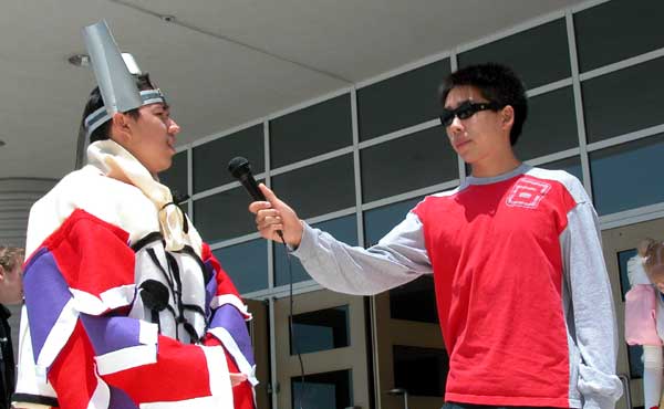 Image 13: AC's M. Kai with FFX's Lord Braska