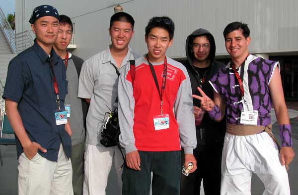 Image 17: The AC Team after a day of filming