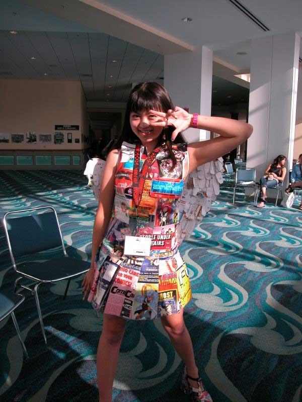 Image 19: How this girl got into this costume is beyond our comprehension