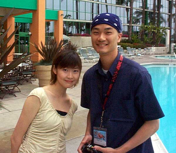 Image 22: AC's Paul Lee and voice actress Mamiko Noto