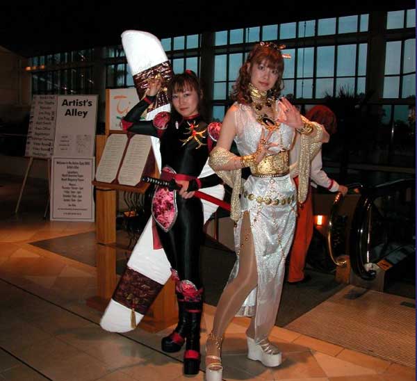 Image 24: Two stylish cosplayers from Japan