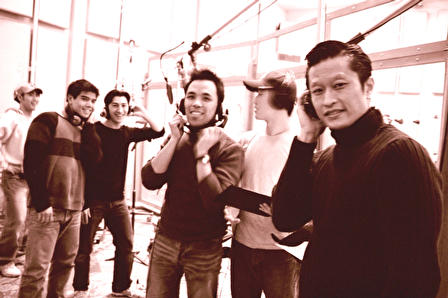 Image 12: The AC Team filming outside the Long Beach Convention Center