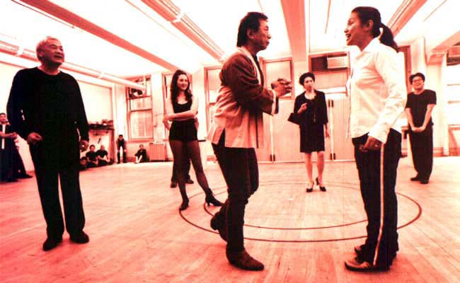 Image 10: The beautiful Mamiko Noto and her interpreter